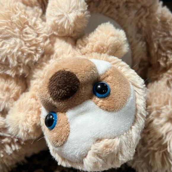 Plush Toy Factory 15" Sloth Momma and Baby Stuffed Soft Huggable Blue Eyes NWT - Picture 3 of 12